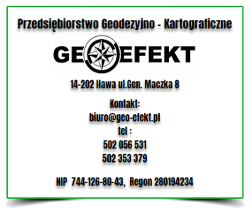 przedsiebiorstwo geodezyjne